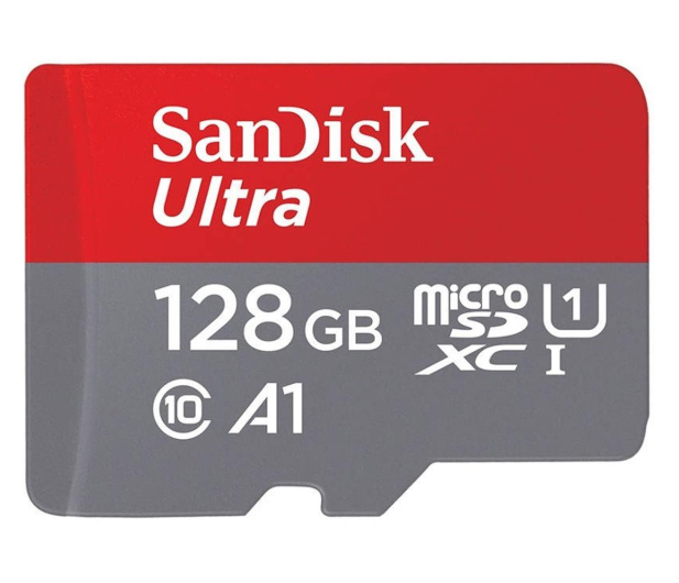 SANDISK MicroSDXC 128GB 140MB/s SDSQUAB-128G-GN6MA - 1077523 - zdjęcie